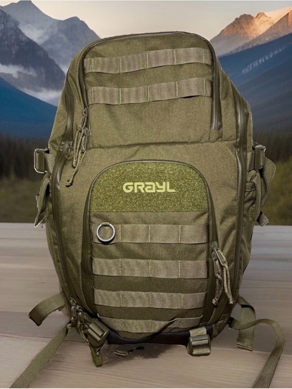 Grayl Mission 25L EXP Daypack Color Olive Drab Tactical Molle Outdoor Military
